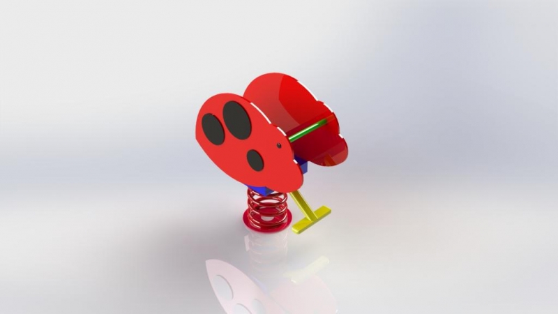 BRINQUEDO SOBRE MOLA JOANINHA